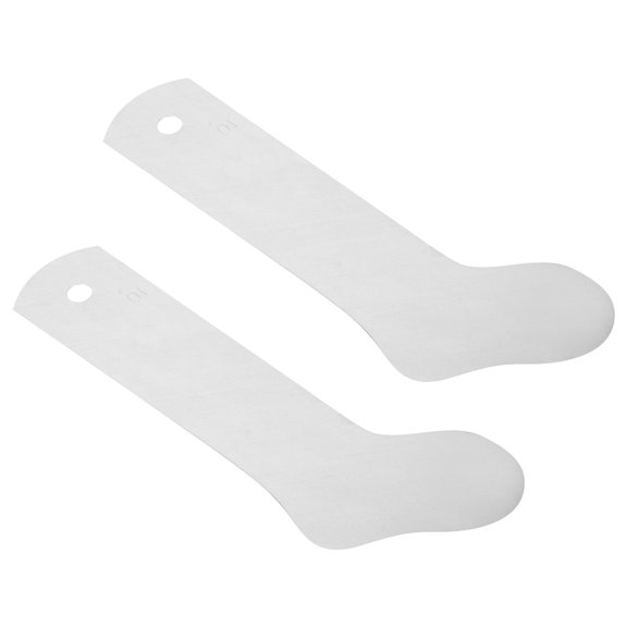 LOLIPPYY 2Pcs White Aluminum Sock Boards for Sublimation Heat Press DIY Sock Printing