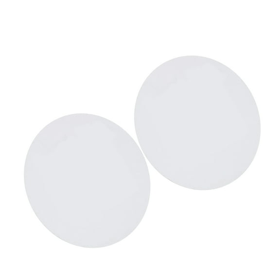 LOLIPPYY 2Pcs White Cotton Oil Painting Canvas Boards Lightweight Portable for Art Classes and Creative Painting