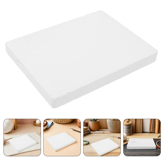 LOLIPPYY 2-Pack White Fire Bricks for Jewelry Soldering, Refractory Bricks Ideal for Metalworking and Crafting