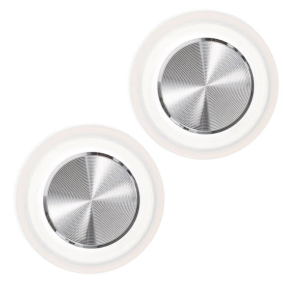 LOLIPPYY 2Pcs White Mobile Phone Controller Enhance Reaction Time with Adjustable Buttons for Gaming