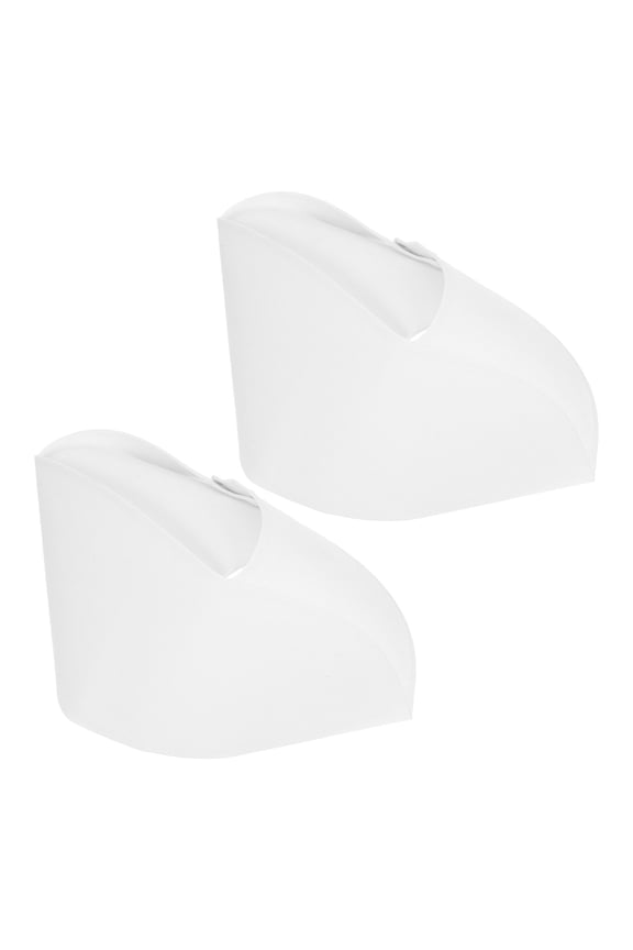 2Pcs White Nurse Hats Stable Fit Surgical Style Cap for Nurses Professional Daily Wear