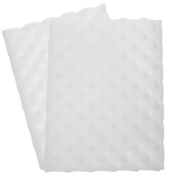LOLIPPYY 2Pcs White Silicone Cake Mat Fondant Sponge Pad for Baking Decorating and Crafting Uses