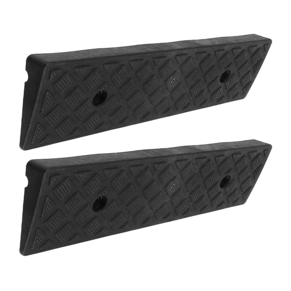 LOLIPPYY 2-Pack Plastic Curb Ramp for Sidewalks and Driveway Transitions, Easy to Install and Wide Application