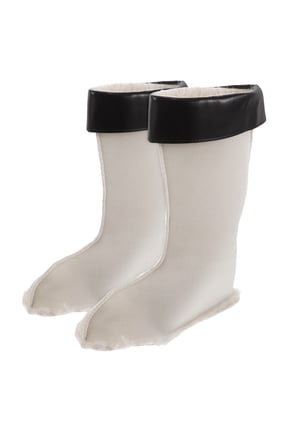 2-Pack Winter Boot Liners with Cozy Fleece Insulation for Hiking, Snowboarding, and Outdoor Cold