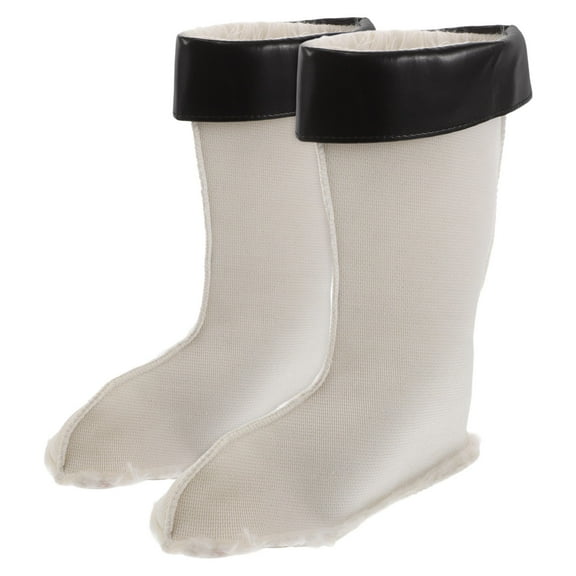 LOLIPPYY 2-Pack Winter Boot Liners with Cozy Fleece Insulation for Hiking, Snowboarding, and Outdoor Cold