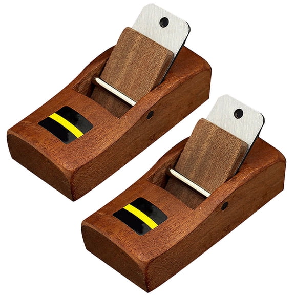 LOLIPPYY 2Pcs Wood Planer Hand Compact Woodworking Planer for Efficient Woodworking Use