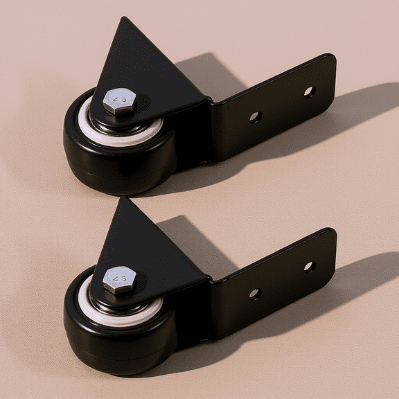 LOLIPPYY 2Pcs Workbench Caster Wheels Heavy Duty with Smooth Rolling and Easy Installation