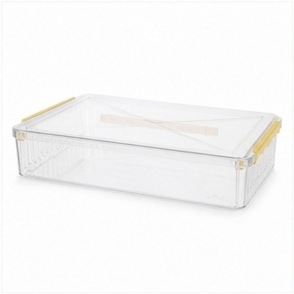 LOLIPPYY 2Pcs Yellow Bible Display Case for Storage Clear Protective Book Holder Box for Classics
