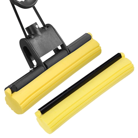 LOLIPPYY 2Pcs Yellow Dust Mop Heads Floor Cleaning Supplies for Cleaning Needs