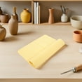 thumbnail image 1 of LOLIPPYY 2-Pack Yellow Pottery Clay Throwing Pads Absorbent Reusable Bat Mats for Ceramic Art and Pottery Wheel Use, 1 of 8