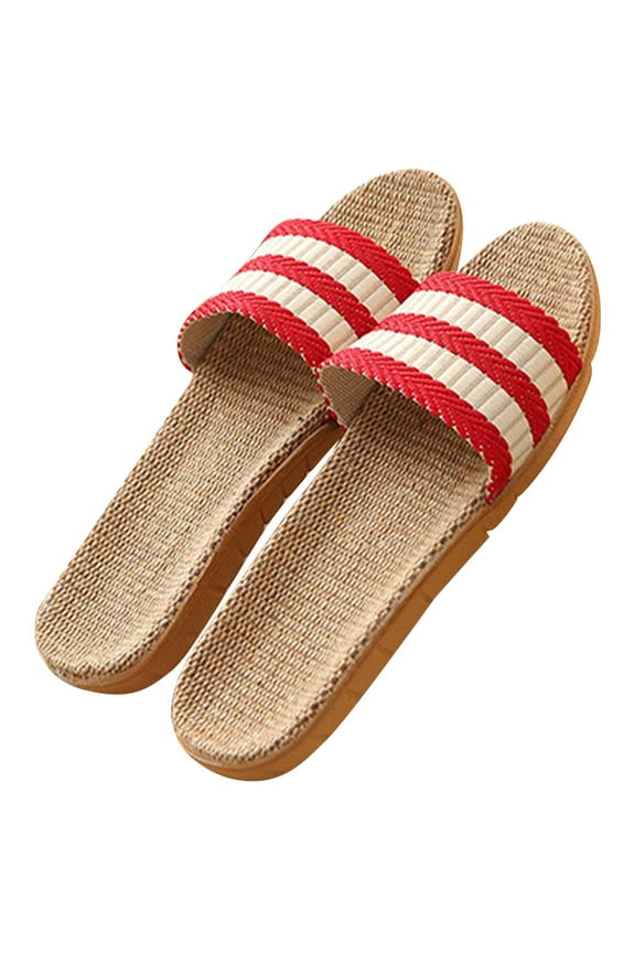 2-Pair Casual Slippers in Colorful Options, Comfortable and Easy to Wear