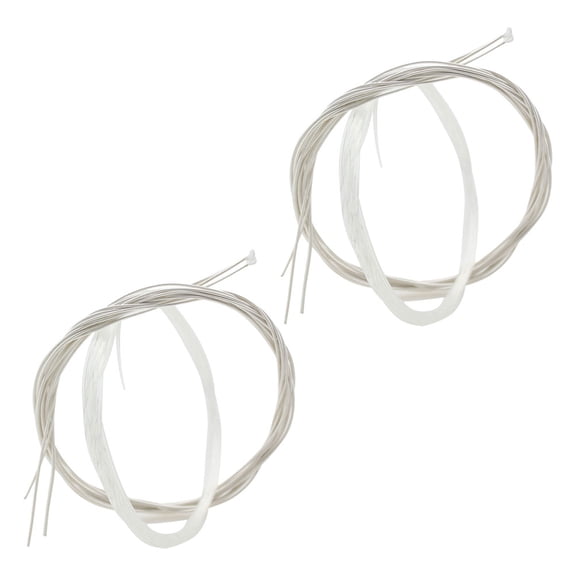 LOLIPPYY 2Sets Classical Guitar Strings Nylon Core with Warm Sound for Acoustic and Folk Guitar