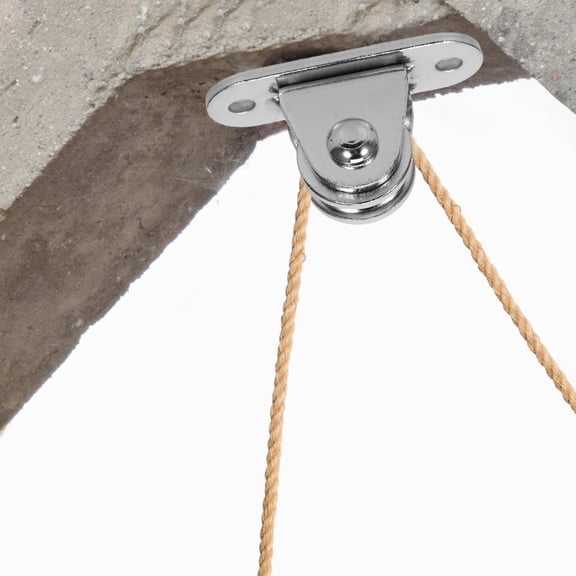 LOLIPPYY 2Sets Industrial Stainless Steel Lifting Pulley with Strong Load Capacity and Silent Function