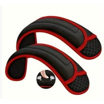 LOLIPPYY 2-Pack Bag Strap Pads - Thick, Breathable Shoulder Cushions for Backpacks, Messenger Bags, Crossbody Straps, and Belts - Comfortable &