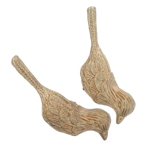 LOLIPPYY Golden Bird Drawer Knobs - Zinc Alloy Cabinet Pulls for Decorative Kitchens