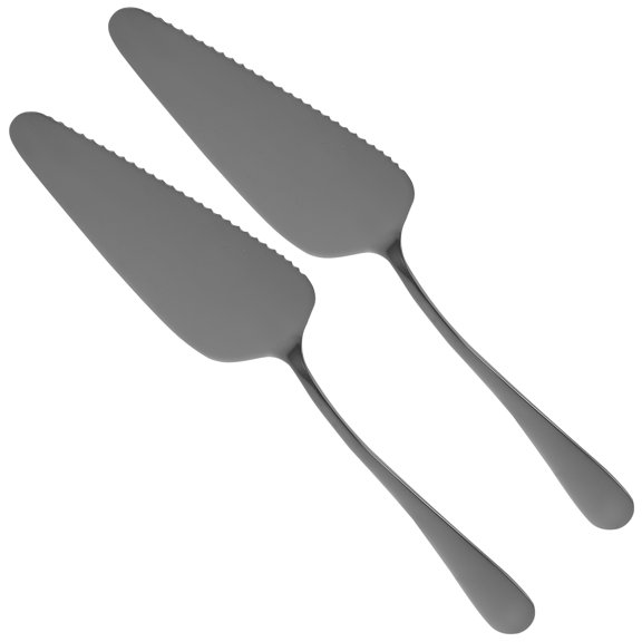 LOLIPPYY 2pcs Cake Servers Stainless Steel Non-stick Pickup Professional Bakers