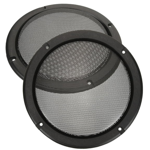 LOLIPPYY 2-Pack 6.5 Inch Car Speaker Mesh Covers Protective Loudspeaker Net Guards for Audio System