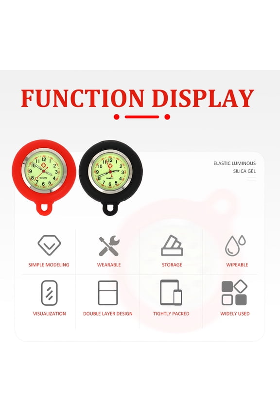 2pcs Circular Watch Dial in Luminous Quartz for DIY Production