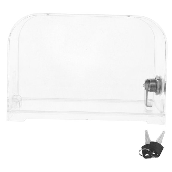 LOLIPPYY Donation Boxes Set Locks and Keys, Public Ballot and Suggestion Boxes for Fundraising, Voting, and Community Use