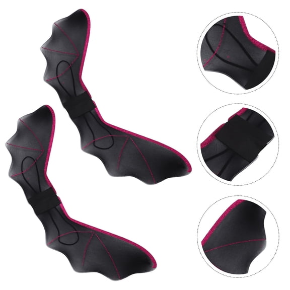 LOLIPPYY 2-Pack Kids Bat Wings Costume Accessories, Multi-Layer Lace Dress-Up Props for Photography