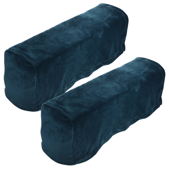 LOLIPPYY 2pcs Stretchable Polyester Couch Armrest Covers, Anti- Armchair and Sofa Arm Covers for Furniture