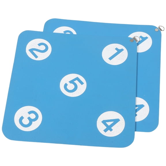 LOLIPPYY 2pcs DoubleSided Bow Target SkyBlue Rubber for Archery Training Equipment Indoor Outdoor
