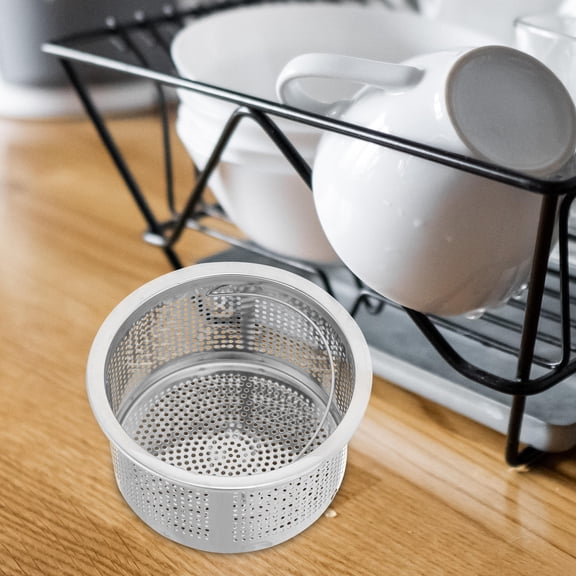 LOLIPPYY 2pcs Efficient Handle Kitchen Strainer For Home Cooking Food Scraps Catcher