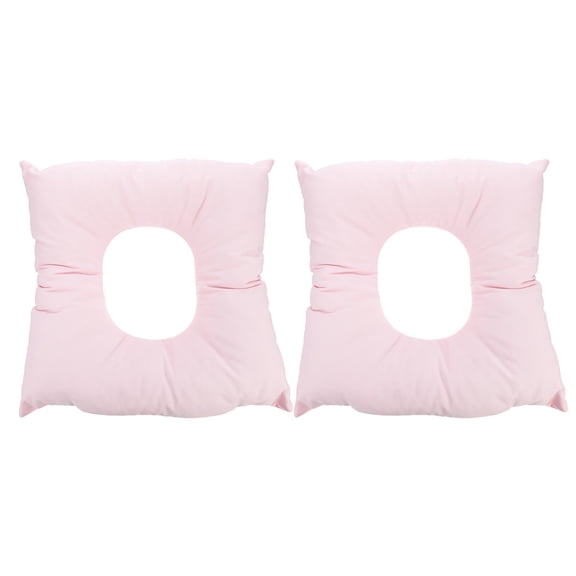 2pcs Face Down Pillow Massage Headrest For Bed Prone Down Sleeping - Pillow For Stomach Sleeper After Surgery Post Eye Surgery Recovery Beach Tanning