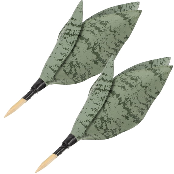 LOLIPPYY 2pcs Fake Snake Prank Snake Plant Ornament Green PEVA Home Decoration Indoor Decoration Homeowners Decorators