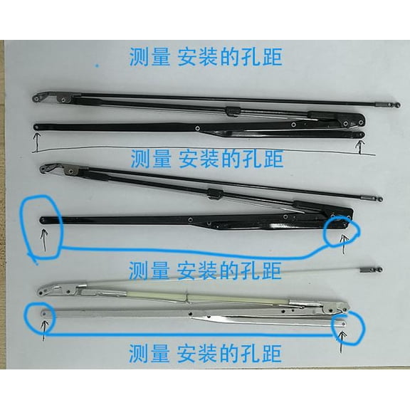 LOLIPPYY 2pcs Folding Umbrella Replacement Parts: Metal 8-Bone Folding Umbrella Rib - Lightweight Repair Parts For Fixing & Maintenance Broken Ribs