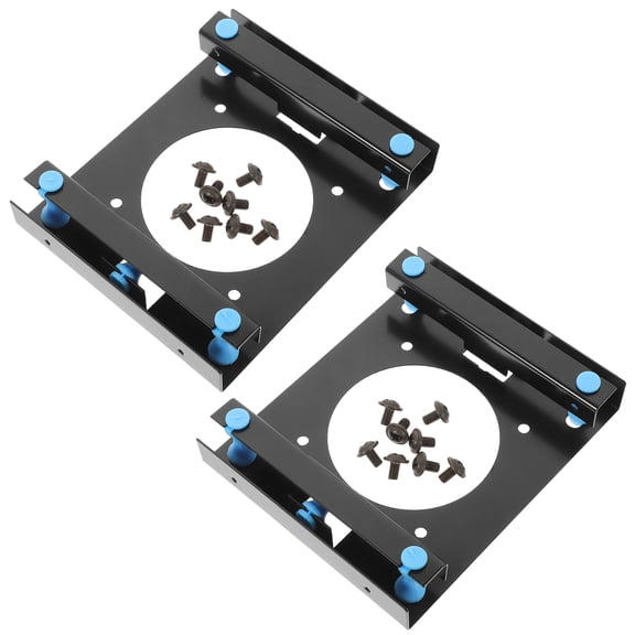 LOLIPPYY 2pcs Inch Hard Drive Bracket with Built in Shock Absorbing Iron Frame