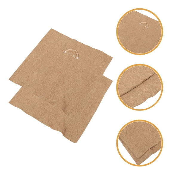 LOLIPPYY 2pcs Jute Growing Pads for Trays Durable Moisture Retaining Jute Material for Improved Germination Rates
