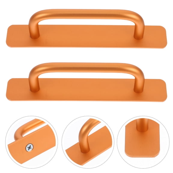 LOLIPPYY 2-Pack Aluminum Alloy Kitchen Drawer Pull Handles, Cabinet Door Pulls for Home and Kitchen Cabinets