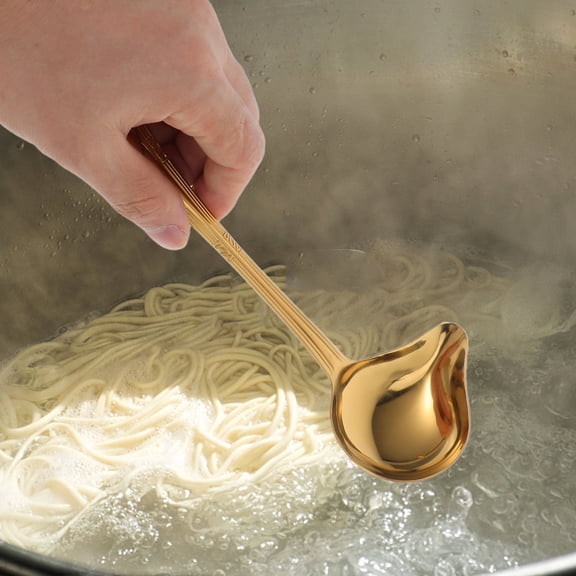 LOLIPPYY 2pcs Kitchen Oil Water Separator Stainless Steel for Sauce Serving and Home Cooks