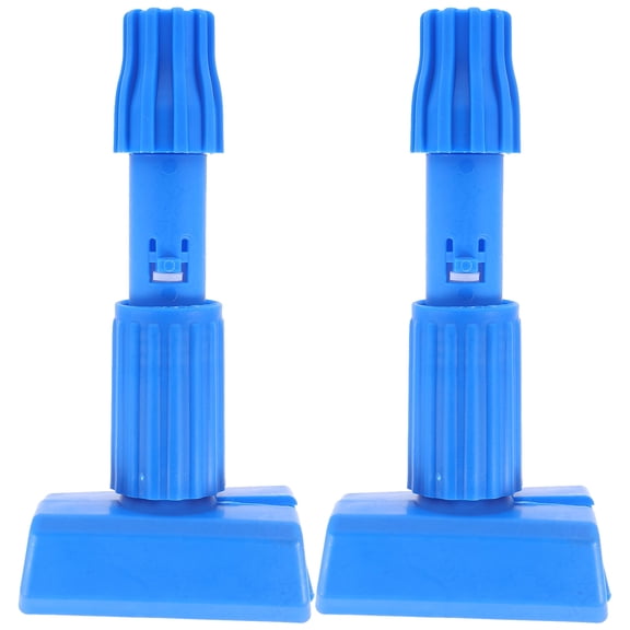 LOLIPPYY 2-Pack Mop Clips Replacement Clamps for Mop Handles, Detachable Mop Clamp Parts for Easy Cleaning