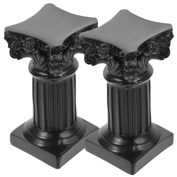 LOLIPPYY 2pcs Resin Decorative Roman Sculpture for Table Centerpiece and Wedding Decor