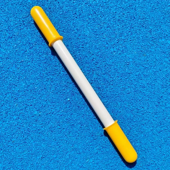 LOLIPPYY 2pcs Rocking Toy Horse Handle Plastic Threaded Grip For Rocking Toy Baby Animal Rocker Handle Accessory Nonslip Replacement Parts Yellow