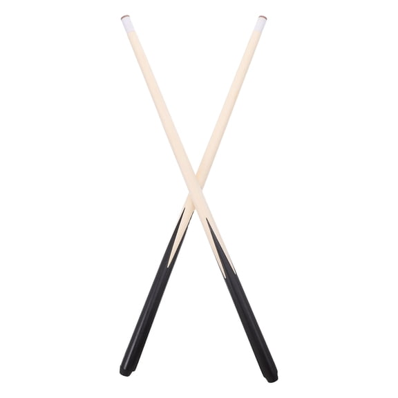 LOLIPPYY 2pcs Short Pool Sticks for Tight Spaces Comfortable Grip Perfect Gift for Billiards Enthusiasts