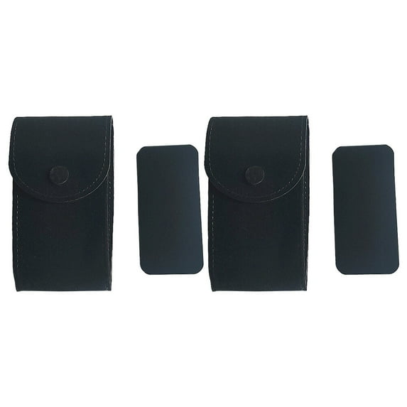 LOLIPPYY 2pcs Simple Jewelry Storage Bag Watch Storage Pouch Portable Watch Organizer
