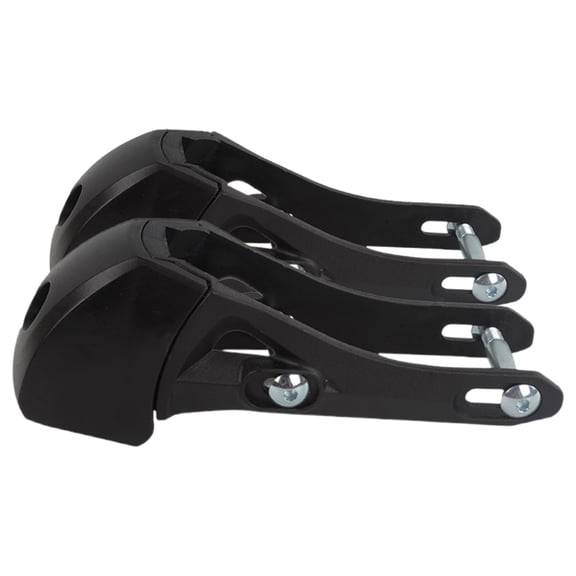 LOLIPPYY 2pcs Skate Brake Roller Skate Brakes Black Braking Power for Recreational Use