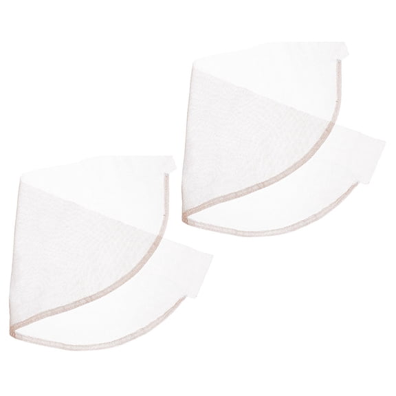 LOLIPPYY 2pcs Transparent Lace for Wig Making Soft and Durable Lace Material for Daily Use and Special Events