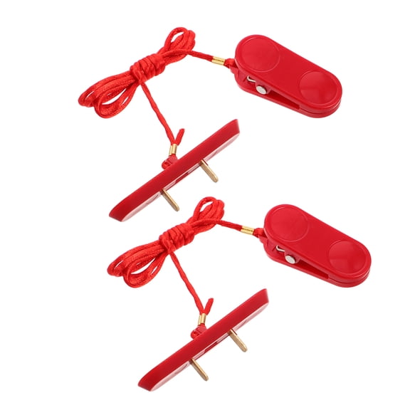 LOLIPPYY 2-Pack Red Plastic Treadmill and Replacement Parts