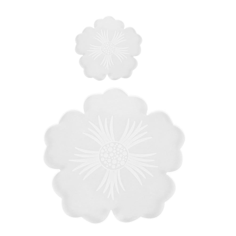 LOLIPPYY 2pcs UV Epoxy Resin Molds Silicone Fruit Tray Mold Casting Mold