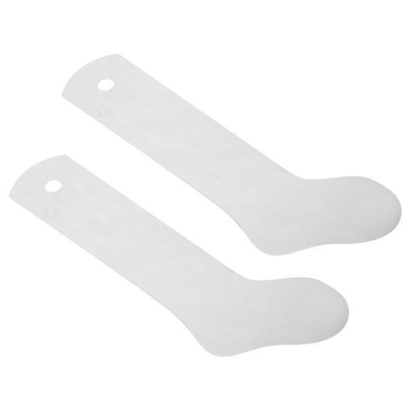 LOLIPPYY 2Pcs White Aluminum Sock Boards for DIY Heat Press Transfer Socks