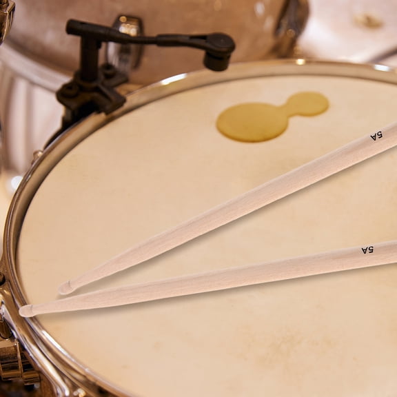LOLIPPYY 3 Pairs of Drumming Accessories Beige Classic Wooden Tip Drumming Practice Practice Sessions