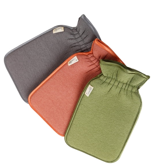 LOLIPPYY Double-Sided Exfoliating Gloves Assorted Color Rayon Comfortable 3Pcs