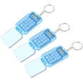 thumbnail image 1 of LOLIPPYY 3-Pack Mini Keychain Calculators Compact Design Efficient Calculation and Office Use, 1 of 6