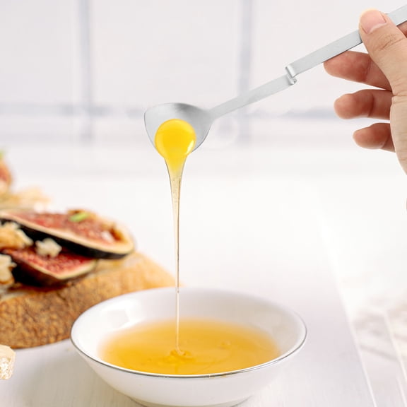 LOLIPPYY 3 Pcs Long Handle Coffee Stirring Spoon Stainless Steel for Adults