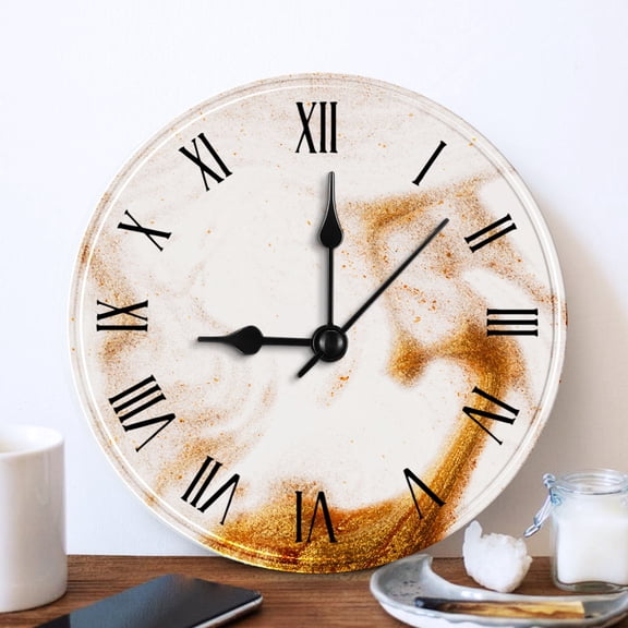 LOLIPPYY 3 Pieces Clock Hands Clock Mechanisms Battery Operated Silent Operation Diy Clock Making Kit for Wall and Desk