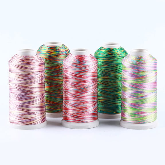 LOLIPPYY 3 Strand Nylon Silk Sewing Thread for Jewelry Making Rosy Color Durable Craft Thread 1 Spool